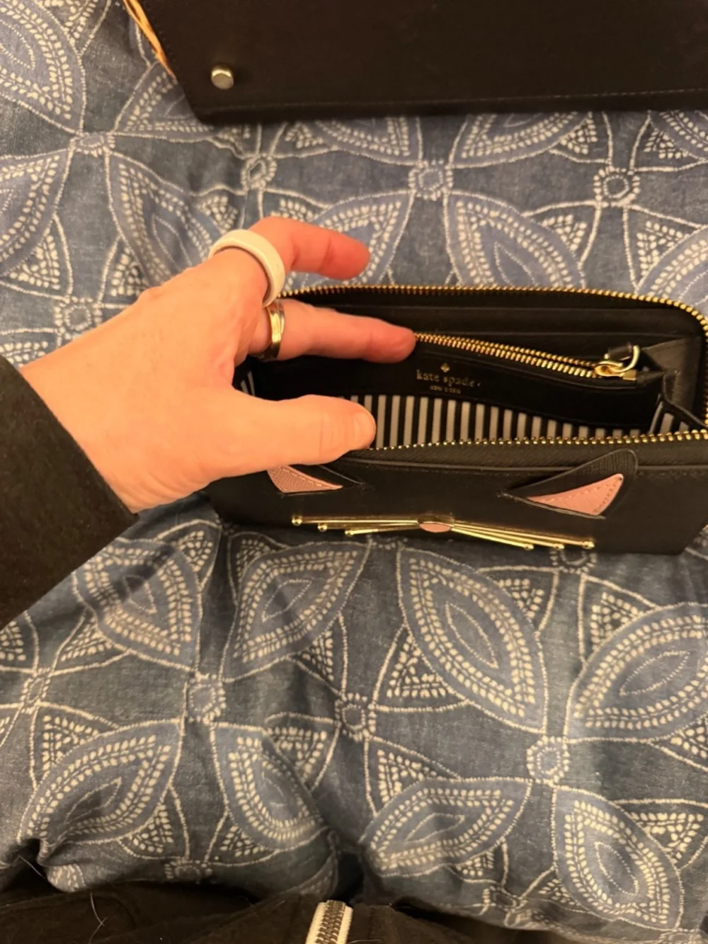 kate spade black kate